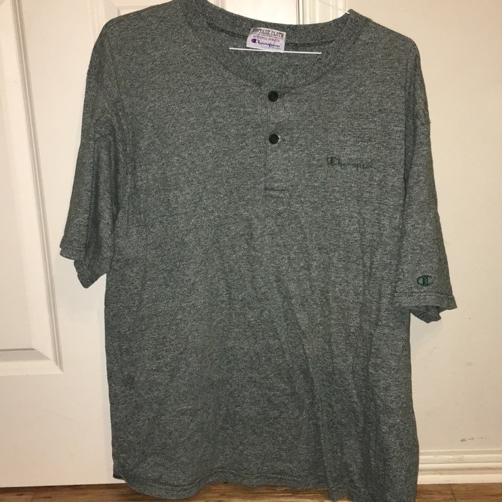 Men’s vintage champion button shirt
